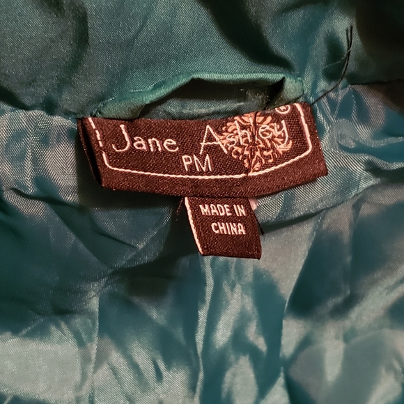 Spring Quilted Vest Women's M Zip Up w Pockets Lightweight NEW Jane Ashley - Picture 7 of 8